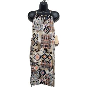 2/$30 Sjs Aztec Perfect Tee Dress Size Medium